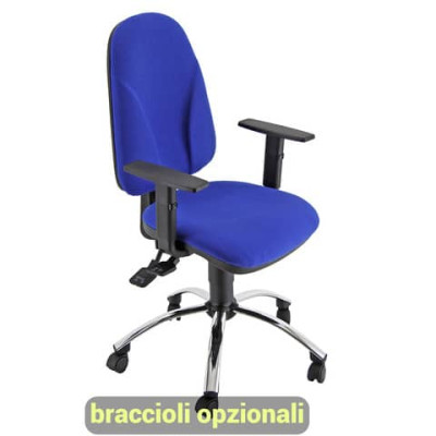 Sedia operativa girevole Unisit Team TMSYC rivestimento ignifugo