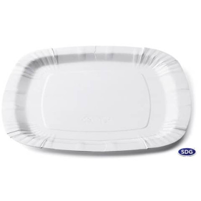 Piatti in cartoncino ricilato patinato