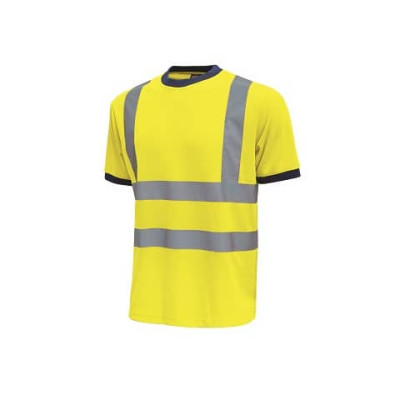 T-Shirt alta visibilità Hl165Yf Mist giallo fluo