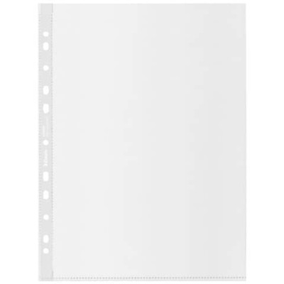 Buste a perforazione universale Office 100% riciclate trasparenti