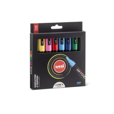 Marcatore a tempera inchiostro pigmentato Uni Posca  1,8-2,5 mm