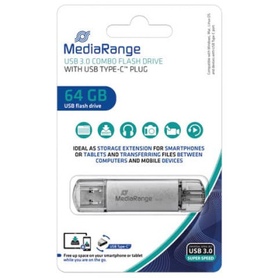 Chiavetta USB 3.0 con spina USB Type-C™
