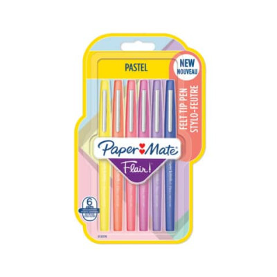 Penne punta fibra Paper Mate Flair/Nylon pastel 1.1 M