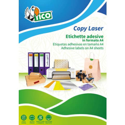 Etichette Copy Laser Premium senza margini