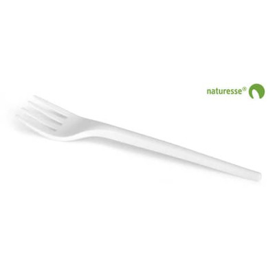 Posate in CPLA BIO bianco compostabile
