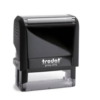 Printy 4914 - Timbro di testo PERSONALIZZATO fino a 7 righe dimensione max personalizzazione 64x26 mm - 63366