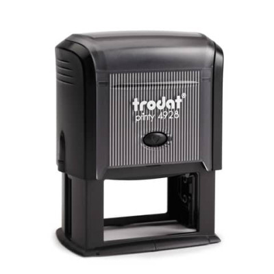 Printy 4928 - Timbro di testo PERSONALIZZATO fino a 8 righe dimensione max personalizzazione 60x33 mm - 11673
