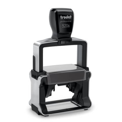 Professional 5206  - Timbro di testo PERSONALIZZATO - dimensione max pers.ne 56x33 mm - fino a 8 righe - 123198