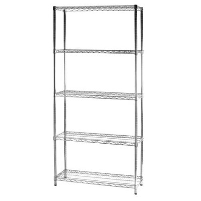 Scaffale cinque ripiani d'acciaio Archimede
