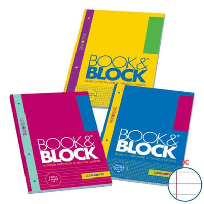 Blocco 40 ff A4 collato lato lungo