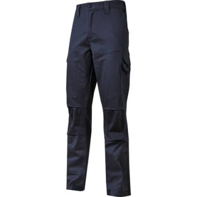 Pantalone da lavoro in cotone elasticizzato Guapo blu