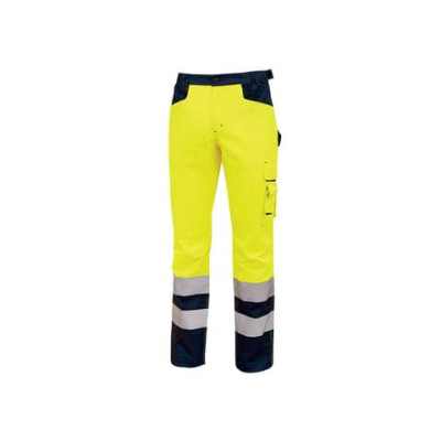 Pantalone da lavoro Light Yellow Fluo