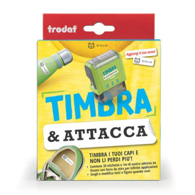 Timbro componibile Timbra & Attacca