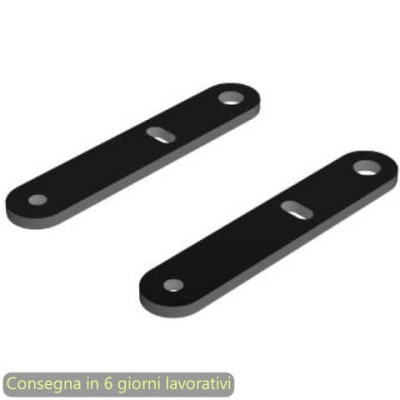 Coppia di piastre moody per fissaggio