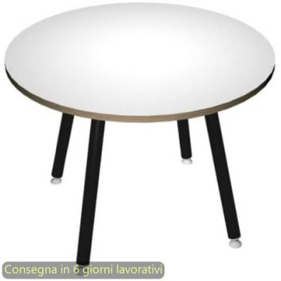 Tavolo rotondo Skinny Metal ø100xH.74,4
