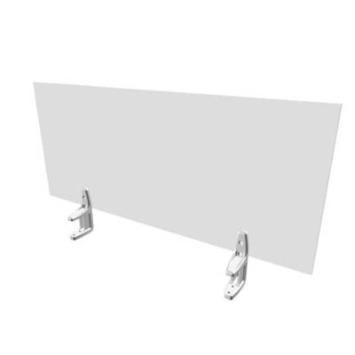 Pannello divisorio in melaminico per scrivanie singole 100xH.42 cm Practika