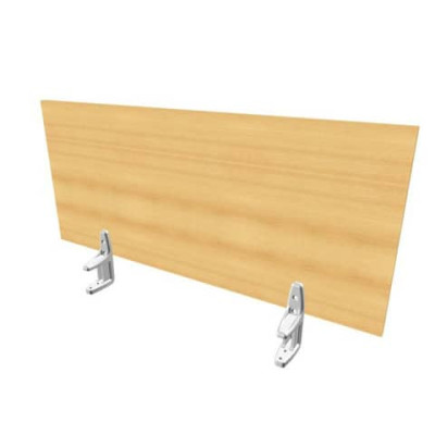 Pannello divisorio in melaminico per scrivanie singole 100xH.42 cm Practika
