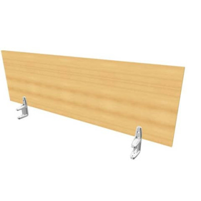 Pannello divisorio in melaminico per scrivanie singole 1400xH.42 cm Practika
