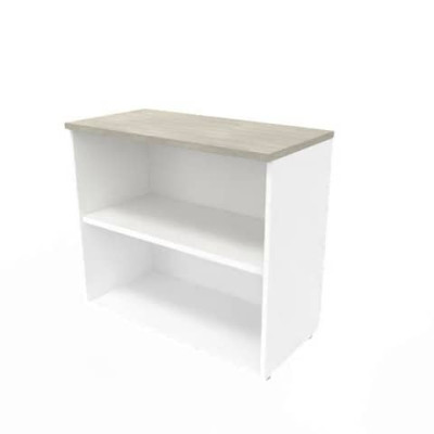 Armadio base a giorno scocca bianca 90x45xH.81,5 cm
