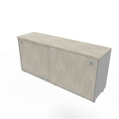 Armadio P.160 cm altezza scrivania ante scorrevoli 160x45xH.73 cm
