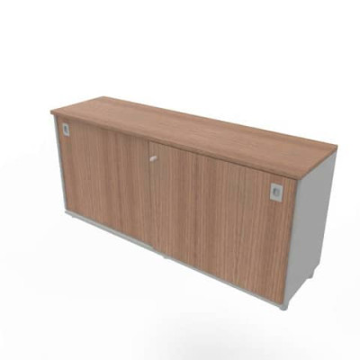Armadio P.160 cm altezza scrivania ante scorrevoli 160x45xH.73 cm