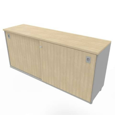 Armadio P.160 cm altezza scrivania ante scorrevoli 160x45xH.73 cm