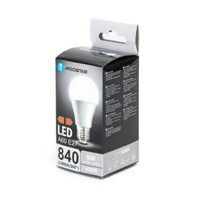 Lampadina LED A60 E27 9W - 840 lumen