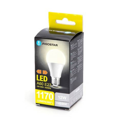Lampadina LED A60 E27 12W - 1170 lumen