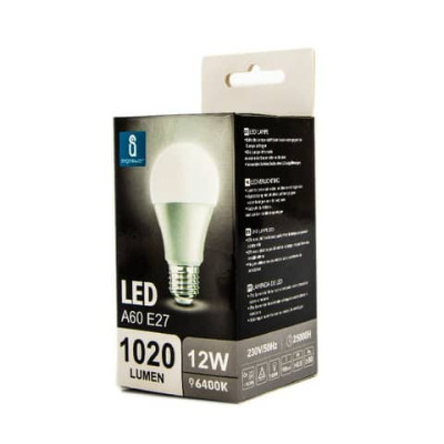 Lampadina LED A60 E27 12W - 1170 lumen