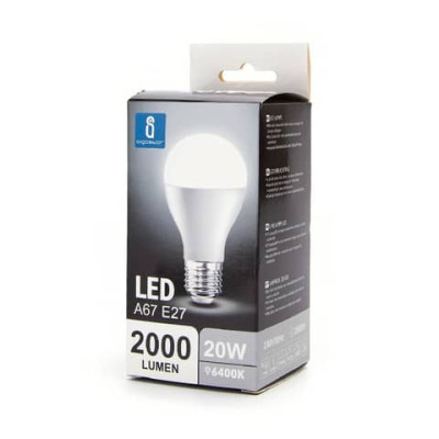 Lampadina LED A67 E27 20W - 2100 lumen