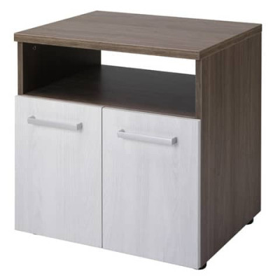 Mobile di servizio Frensy Florence 60x52x63 cm olmo - ante frassino chiaro UFLMS