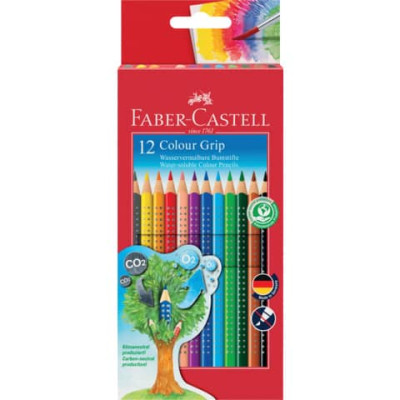 Matite colorate Faber-Castell Colour Grip