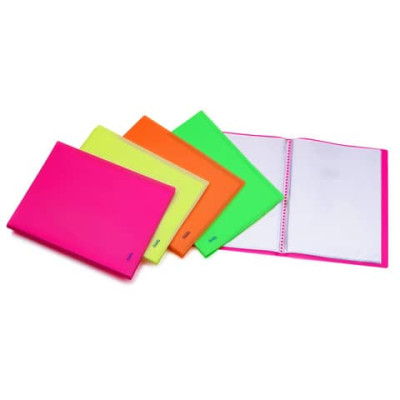 Portalistini in PPL Favorit Neon assortiti formato 22x30 cm