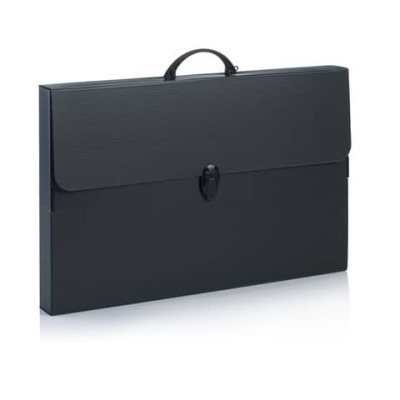 Valigetta in plastica Favorit Every Line Total Black