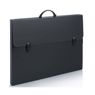 Valigetta in plastica Favorit Every Line Total Black