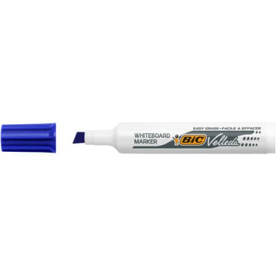 Marcatore per lavagne bianche BIC Velleda 1791 punta a scalpello tratto 3,3-4,6 mm