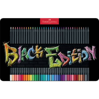 Matite colorate Faber Castell black edition