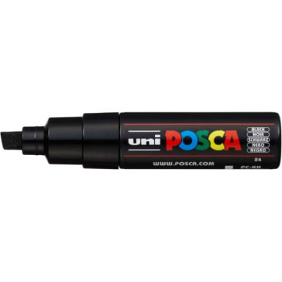 Marcatore a tempera Uni-Ball punta scalpello 8 mm