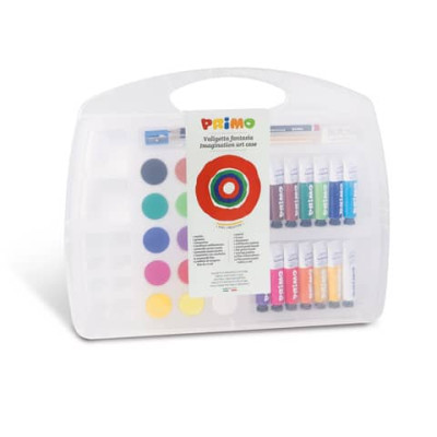 Valigia di tempere e accessori Primo in plastica 272CS2