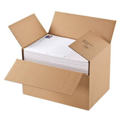 Scatola americana ColomPac formato 30,5x21,5x11 colore avana formato 30,5x21,5x11 cm - CP131.201