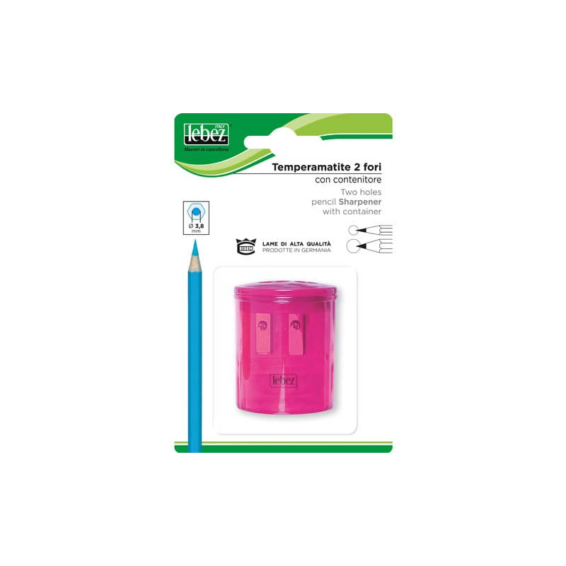 Temperini Doppio Foro 12 Pezzi Temperamatite Doppio Foro MILAOSK – Temperamatite Manuale In Plastica Colorata, Con Contenitore Per Trucioli Temperini Manuali 12 Pezzi