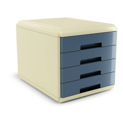 Cassettiera Arda Vintage 4 cassetti 29,5x38,5xH.28,2 cm