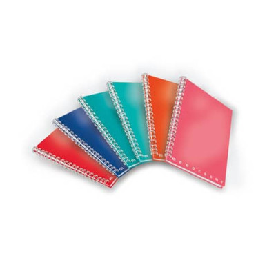 Quaderno Pigna Maxi spiralato 4 fori Monocromo