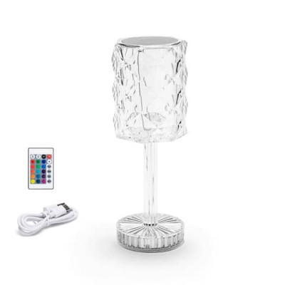 Lampada da tavolo trasparente 1W Aigostar RGB 306854