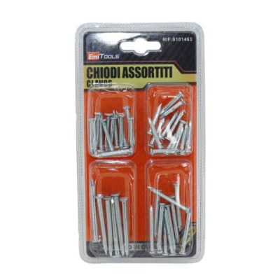 Kit chiodi Emi 25/32/38/50 mm conf. da 4 pezzi assortiti 8101463