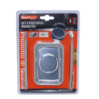 Raccoglitori telescopici magnetici Emi conf. da 3 pezzi 8104128