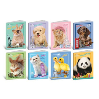 Maxi quaderni Blasetti Cuccioli formato A4 carta 80 g