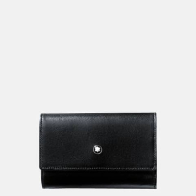 Portachiavi Montblanc Meisterstuck nero con bottone - MB7161