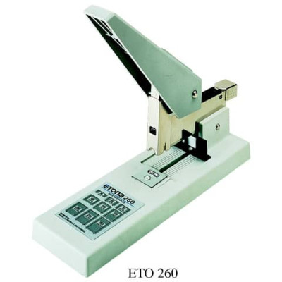 Cucitrice da tavolo Eto 260 G per alti spessori capacita' max 260 ff 0242601066