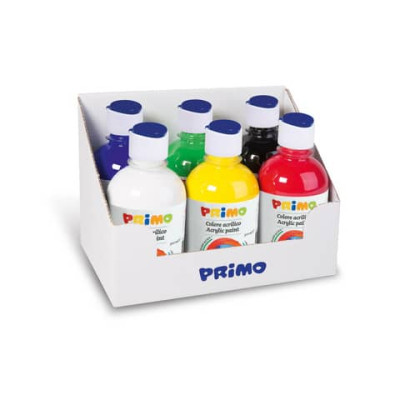Tempera acrilica in flacone Primo 300 ml